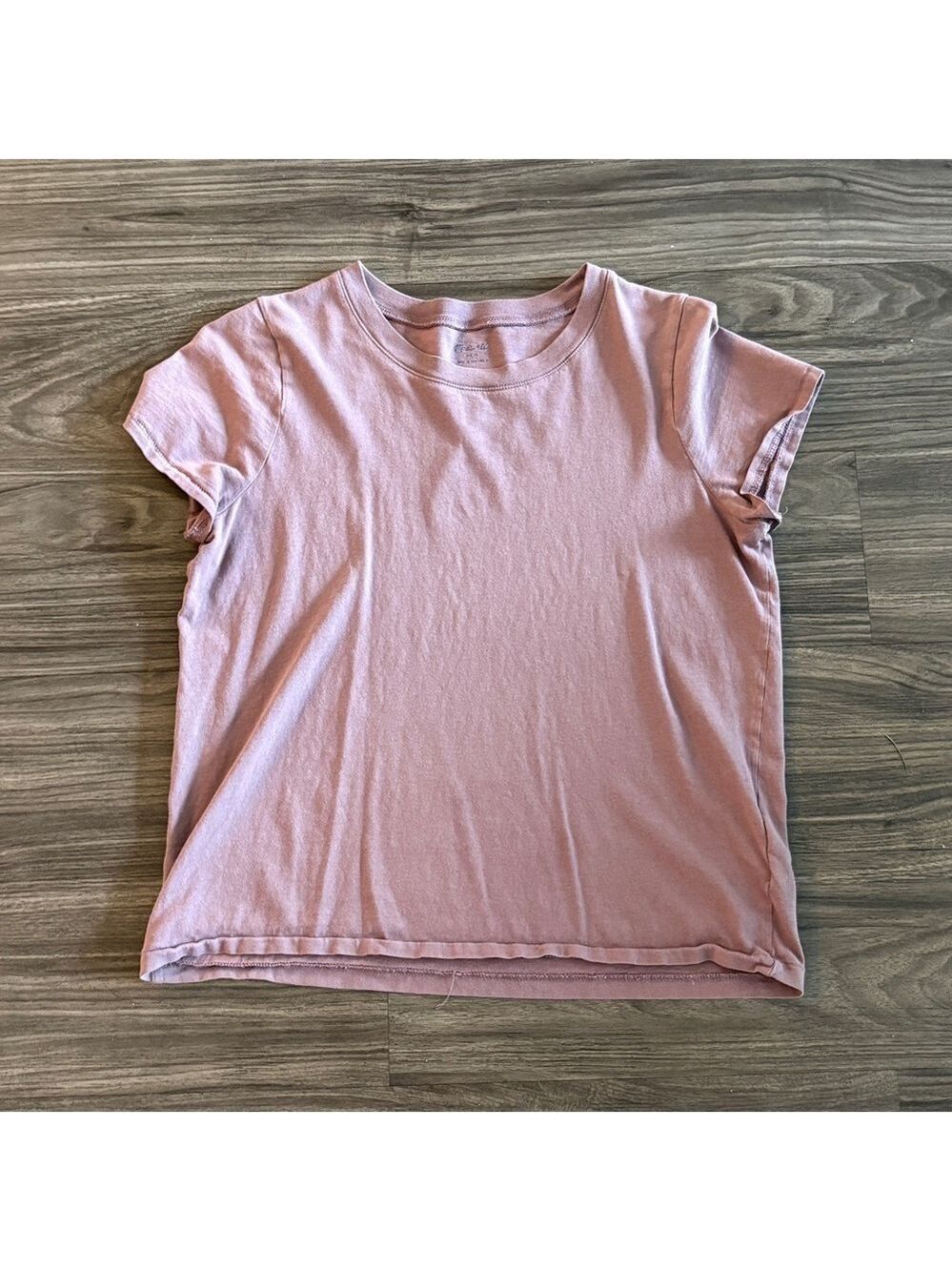 Madewell Light Purple Short Sleeve Tee 100 % Cotton Small